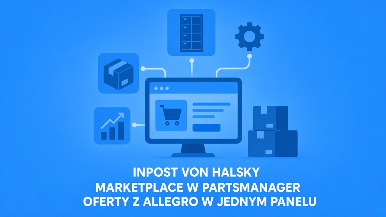 InPost Von Halsky w PartsManager – sprzedaż na marketplace InPost z Allegro